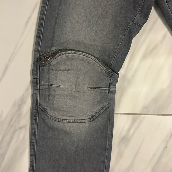 Men’s G-Star Raw 5620 Knee Zip Skinny Jeans - Picture 2 of 3